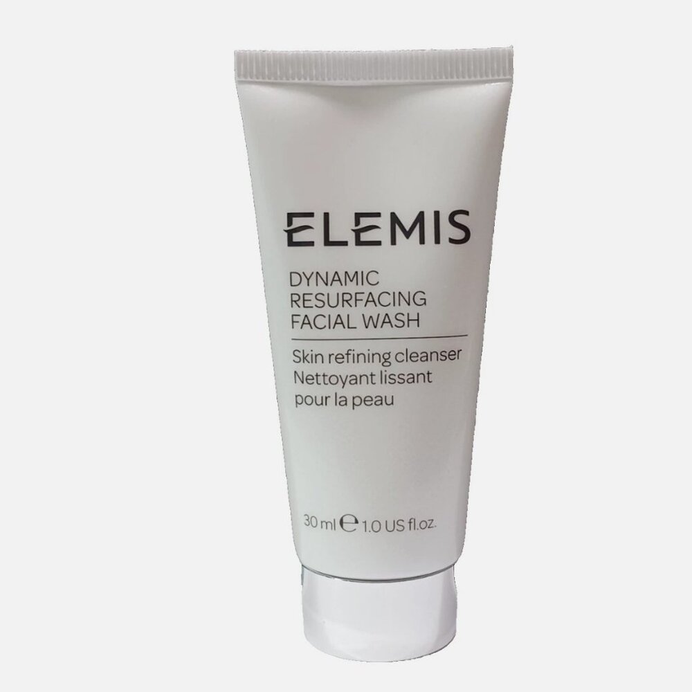 NWT Elemis Dynamic Resurfacing Facial Wash Skin Refining Cleanser travel sz 30mL